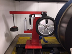 Test machine 2.0 for testing tires for passenger cars and trucks "DRUM 2.0"